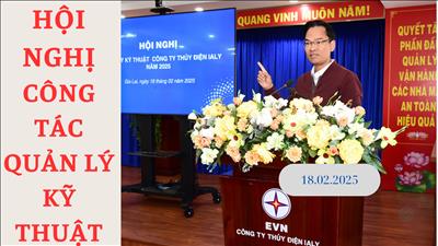 Hội nghị công tác Quản lý kỹ thuật năm 2025