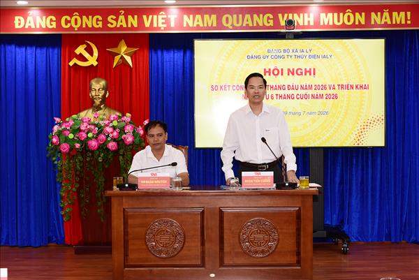 Hội nghị sơ kết công tác Đảng 6 tháng đầu năm 2026